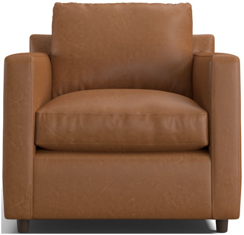 Barrett II Leather Track Arm Chair - image 0 of 6