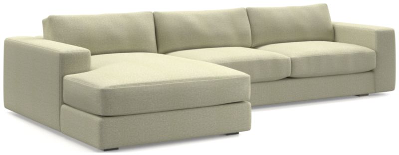 Oceanside Low 2-Piece Left-Arm Chaise Sectional Sofa - image 0 of 13