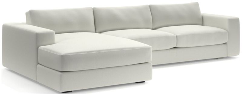 Oceanside Low 2-Piece Left-Arm Chaise Sectional Sofa - image 0 of 13