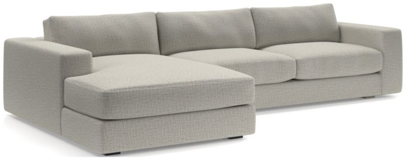 Oceanside Low 2-Piece Left-Arm Chaise Sectional Sofa - image 0 of 13