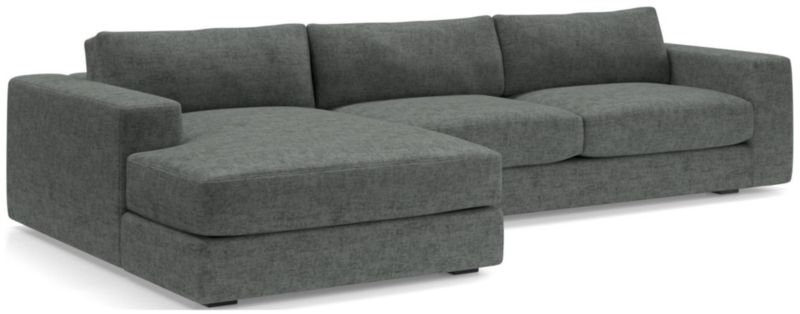 Oceanside Low 2-Piece Left-Arm Chaise Sectional Sofa - image 0 of 13