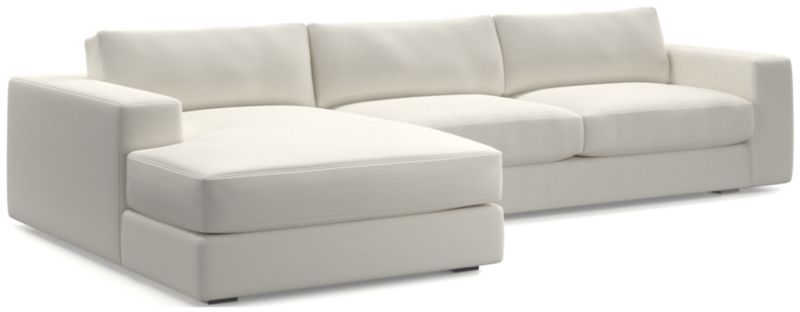 Oceanside Low 2-Piece Left-Arm Chaise Sectional Sofa - image 0 of 13