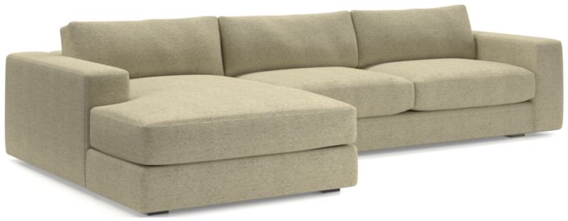 Oceanside Low 2-Piece Left-Arm Chaise Sectional Sofa - image 0 of 13