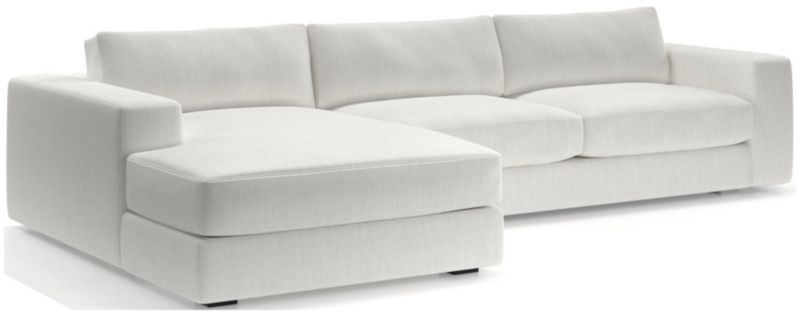 Oceanside Low 2-Piece Left-Arm Chaise Sectional Sofa - image 0 of 13