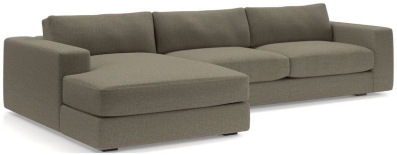 Oceanside Low 2-Piece Left-Arm Chaise Sectional Sofa - image 0 of 13