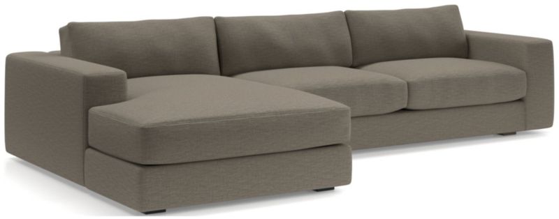 Oceanside Low 2-Piece Left-Arm Chaise Sectional Sofa - image 0 of 13