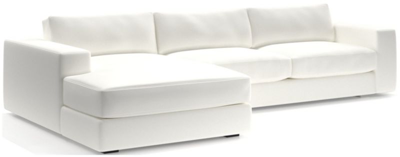 Oceanside Low 2-Piece Left-Arm Chaise Sectional Sofa - image 0 of 13