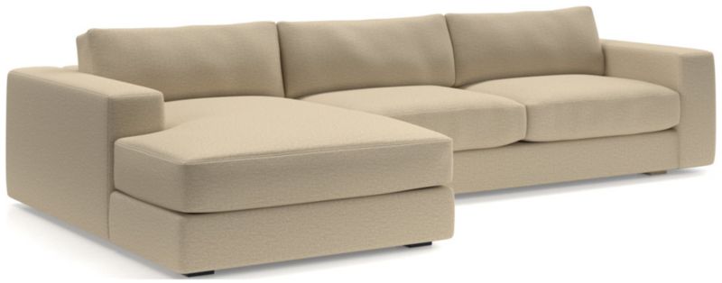 Oceanside Low 2-Piece Left-Arm Chaise Sectional Sofa - image 0 of 13