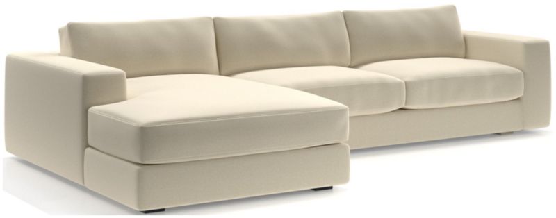 Oceanside Low 2-Piece Left-Arm Chaise Sectional Sofa - image 0 of 13