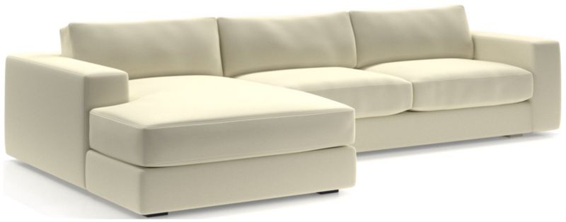 Oceanside Low 2-Piece Left-Arm Chaise Sectional Sofa - image 0 of 13