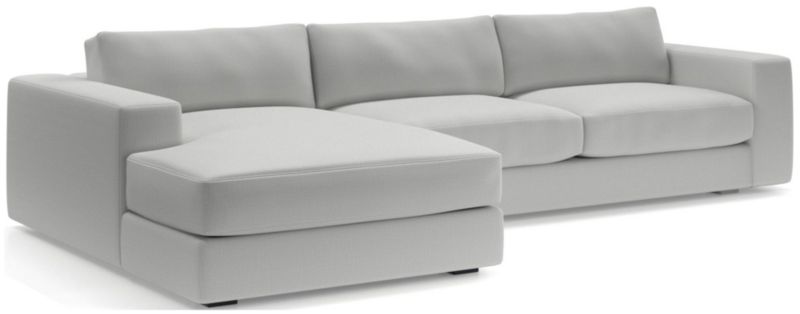 Oceanside Low 2-Piece Left-Arm Chaise Sectional Sofa - image 0 of 13