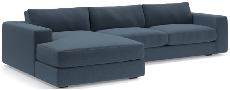 Oceanside Low 2-Piece Left-Arm Chaise Sectional Sofa - image 0 of 13