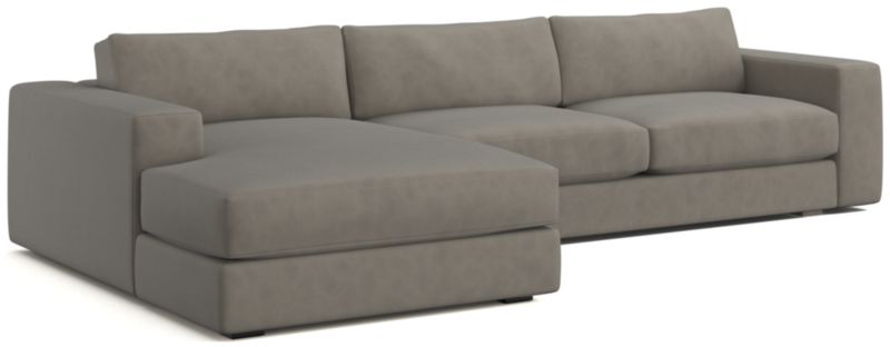 Oceanside Low 2-Piece Left-Arm Chaise Sectional Sofa - image 0 of 13