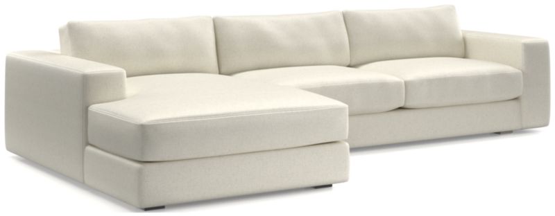 Oceanside Low 2-Piece Left-Arm Chaise Sectional Sofa - image 0 of 13