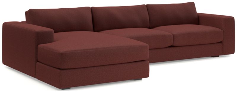 Oceanside Low 2-Piece Left-Arm Chaise Sectional Sofa - image 0 of 13