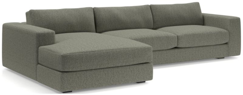 Oceanside Low 2-Piece Left-Arm Chaise Sectional Sofa - image 0 of 13