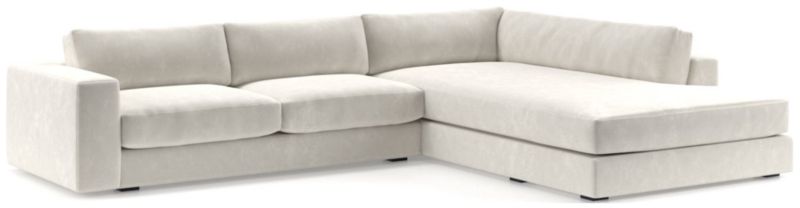 Oceanside Low  2-Piece Right-Arm Bumper Sectional Sofa - image 0 of 10