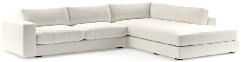 Oceanside Low  2-Piece Right-Arm Bumper Sectional Sofa - image 0 of 10