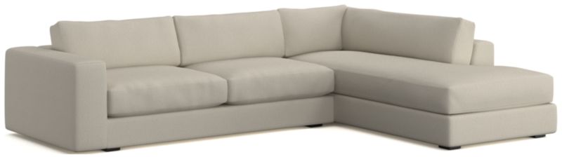 Oceanside Low  2-Piece Right-Arm Bumper Sectional Sofa - image 0 of 10