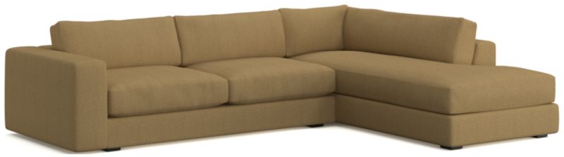 Oceanside Low  2-Piece Right-Arm Bumper Sectional Sofa - image 0 of 10