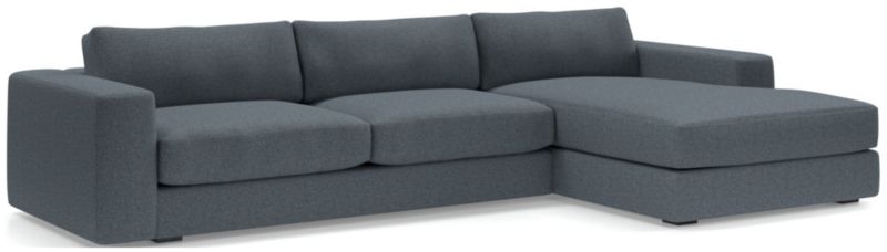 Oceanside Low 2-Piece Right-Arm Chaise Sectional Sofa - image 0 of 13