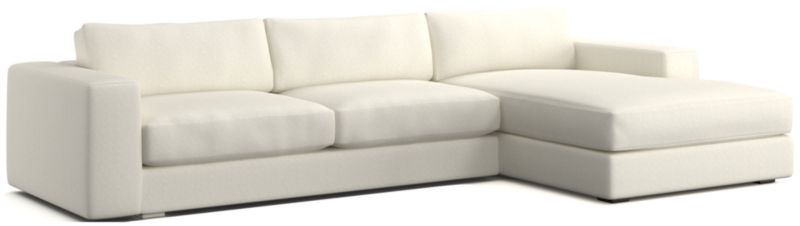 Oceanside Low 2-Piece Right-Arm Chaise Sectional Sofa - image 0 of 13