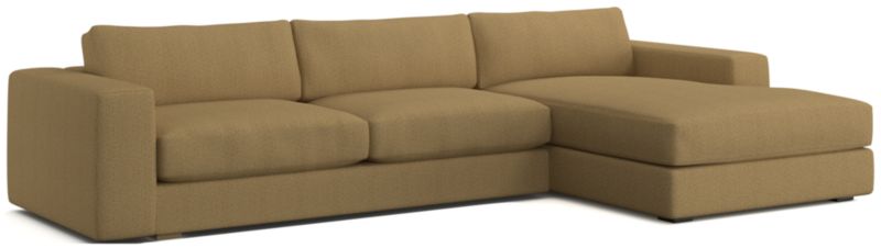 Oceanside Low 2-Piece Right-Arm Chaise Sectional Sofa - image 0 of 13