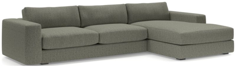 Oceanside Low 2-Piece Right-Arm Chaise Sectional Sofa - image 0 of 13