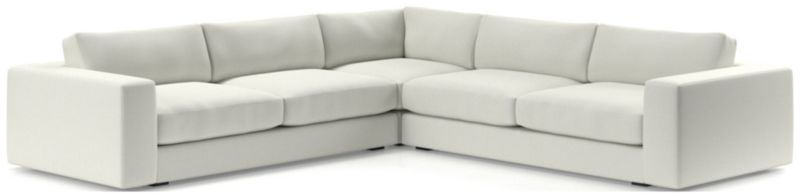 Oceanside Low 3-Piece L-Shaped Sectional Sofa - image 0 of 10