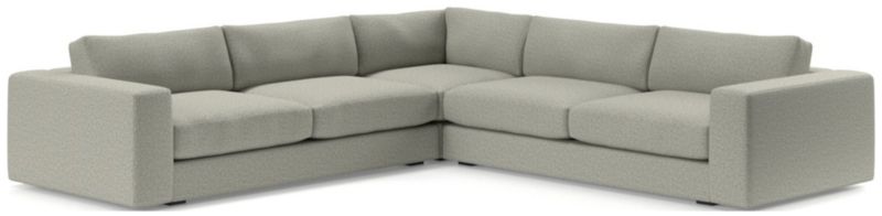 Oceanside Low 3-Piece L-Shaped Sectional Sofa - image 0 of 11