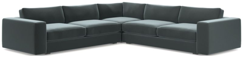 Oceanside Low 3-Piece L-Shaped Sectional Sofa - image 0 of 10