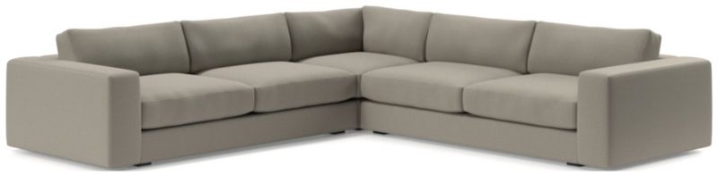 Oceanside Low 3-Piece L-Shaped Sectional Sofa - image 0 of 10