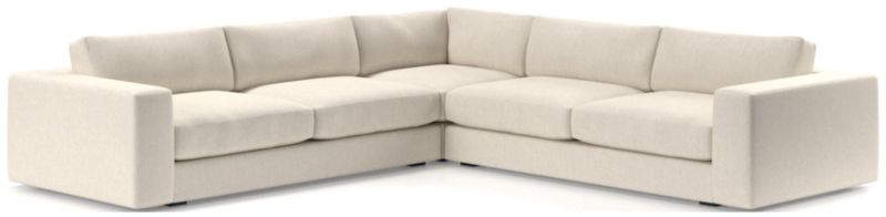 Oceanside Low 3-Piece L-Shaped Sectional Sofa - image 0 of 11