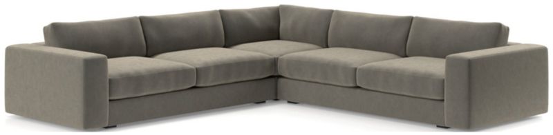 Oceanside Low 3-Piece L-Shaped Sectional Sofa - image 0 of 10