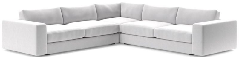 Oceanside Low 3-Piece L-Shaped Sectional Sofa - image 0 of 10