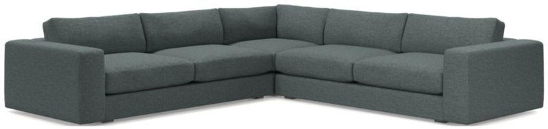 Oceanside Low 3-Piece L-Shaped Sectional Sofa - image 0 of 10