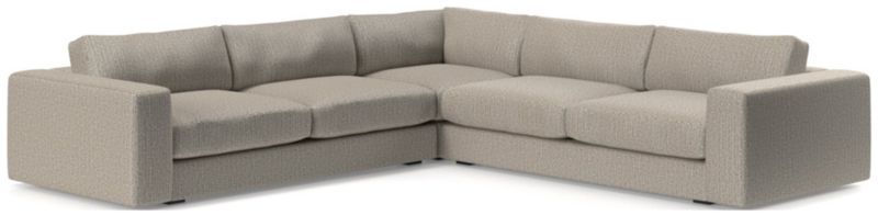 Oceanside Low 3-Piece L-Shaped Sectional Sofa - image 0 of 10