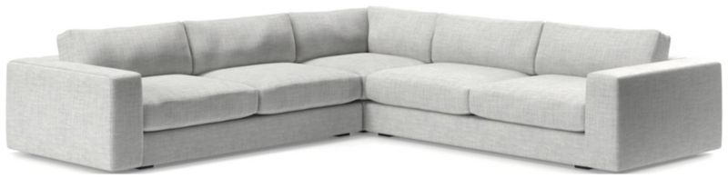 Oceanside Low 3-Piece L-Shaped Sectional Sofa - image 0 of 10