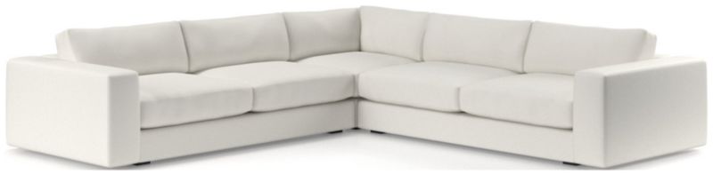 Oceanside Low 3-Piece L-Shaped Sectional Sofa - image 0 of 10