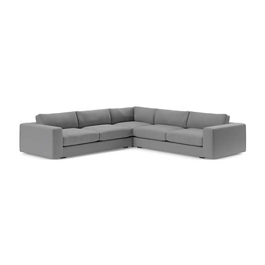 Oceanside Low 3-Piece L-Shaped Sectional Sofa