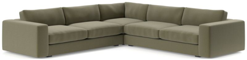 Oceanside Low 3-Piece L-Shaped Sectional Sofa - image 0 of 10