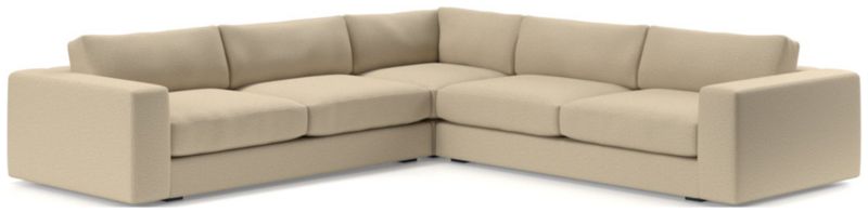 Oceanside Low 3-Piece L-Shaped Sectional Sofa - image 0 of 10