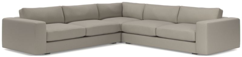 Oceanside Low 3-Piece L-Shaped Sectional Sofa - image 0 of 10