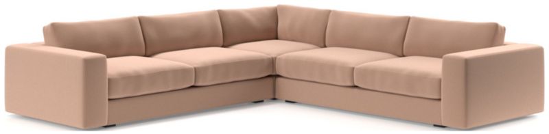 Oceanside Low 3-Piece L-Shaped Sectional Sofa - image 0 of 10