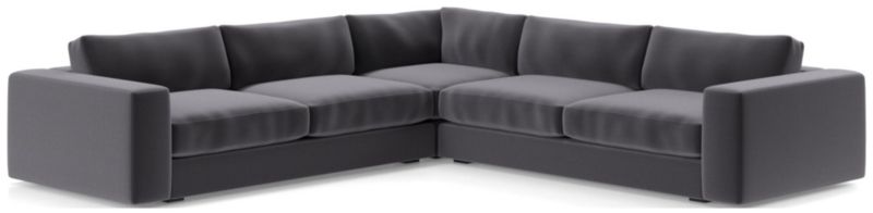 Oceanside Low 3-Piece L-Shaped Sectional Sofa - image 0 of 10