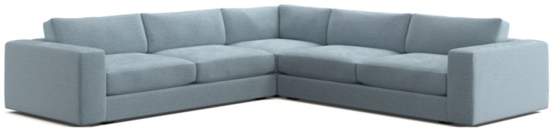 Oceanside Low 3-Piece L-Shaped Sectional Sofa - image 0 of 11