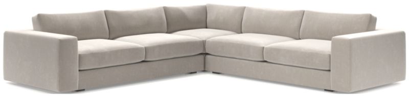 Oceanside Low 3-Piece L-Shaped Sectional Sofa - image 0 of 11