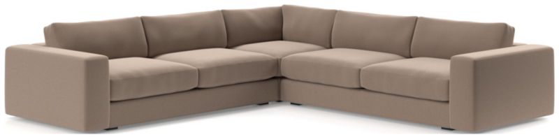 Oceanside Low 3-Piece L-Shaped Sectional Sofa - image 0 of 10