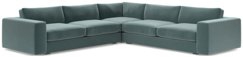 Oceanside Low 3-Piece L-Shaped Sectional Sofa - image 0 of 10