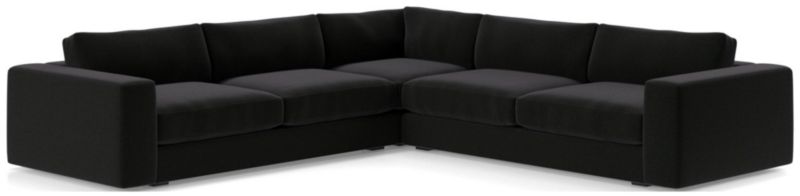 Oceanside Low 3-Piece L-Shaped Sectional Sofa - image 0 of 11